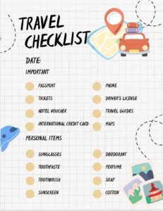 Final Checklist Before You Go